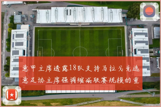意甲主席透露18队支持马拉戈竞选意足协主席强调缩减联赛规模的重要性